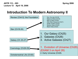 Cosmology