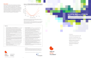 Clinical Update on Hyperkalemia: Diagnosis, Evaluation and