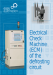 Electrical Check Machine (ECM) of the defrosting circuit