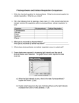 Photosynthesis and Cellular Respiration Comparison Assignment