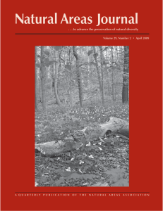 Natural Areas Journal