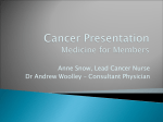 Cancer Presentation - Isle of Wight NHS Trust