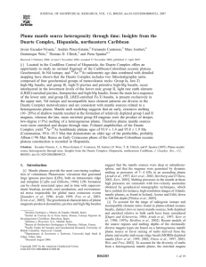 Plume mantle source heterogeneity through time: Insights from the