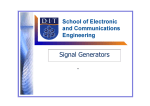 Signal Generators