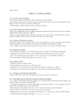 Chapter 11 - Alcohols and Ethers1