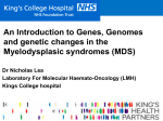 what is our genome - MDS UK Patient Support Group