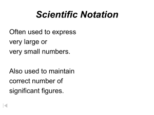 Scientific Notation - Teach-n-Learn-Chem