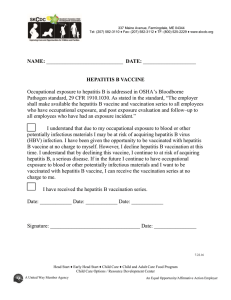 Hepatitis B Vaccine Form 7.22.16