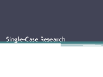 Single-Case Research