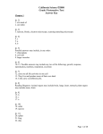 California Science ©2008 Grade 5 Interactive Text Answer Key