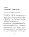 Chapter 2 Fundamentals of Probability