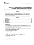 1-MHz, 3.3-V High-Efficiency Synchronous Buck