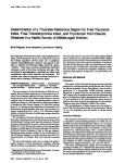 Determination of a Trivariate Reference Region