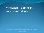 Medicinal Plants of North America - Partnerships for Environmental