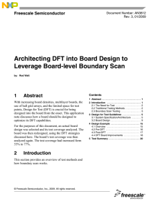 Architecting DFT into Board Design to Leverage Board