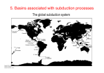 5. Basins associated with subduction processes