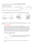 Frictionless Inclined Planes