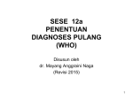 Penentuan Diagnoses Pulang