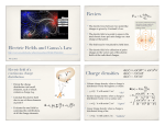 Electric Fields and Gauss`s Law Review Charge densities