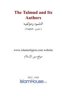 The Talmud and Its Authors PDF