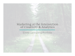 Marketing at the Intersection of Creativity