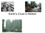 earthquakes and mountain building ppt