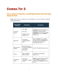 Comma Tip 3 - Grammar Bytes!