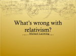 Relativism - A Level Philosophy