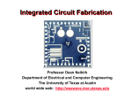 Introduction to Integrated Circuit Fabrication