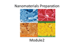 Nanomaterials preparation
