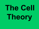 The Cell Theory