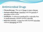 Chapter 6 – Antimicrobial Drugs