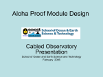 Proof Module - School of Ocean and Earth Science and Technology