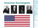 American Sociologists Albion SMALL (1854