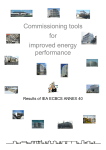 Commissioning tools for improved energy performance