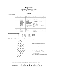 Help Sheet