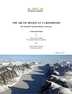 the arctic region at a crossroads