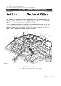 PART 4 - Medieval Cities