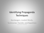 Identifying Propaganda Techniques