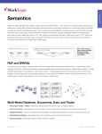 Semantics - MarkLogic
