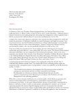 a sample letter to Secretary Jewell