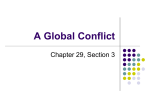 A Global Conflict - Harrison High School