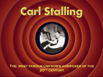 Carl Stalling - Megan`s e-Portfolio Megan`s e