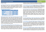 Monthly Economic Commentary