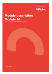 Module description Module 10