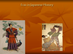 Eras in Japanese History - Highline Public Schools