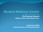 Student Wellness Center October 1997 to May 2012
