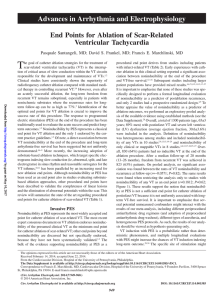 Advances in Arrhythmia and Electrophysiology