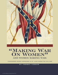 Making War On Women - Lindenwood University