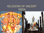 RELIGIONS OF ANCIENT INDIA